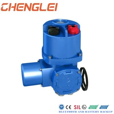 Q Series PTFE Multi-Voltage 90 Degree Electric Valve Actuator for Valve Damper HVAC Applications