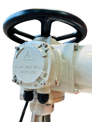 kopen IP67 Elektrische rechtstokklep actuator metalen op maat online manufacture
