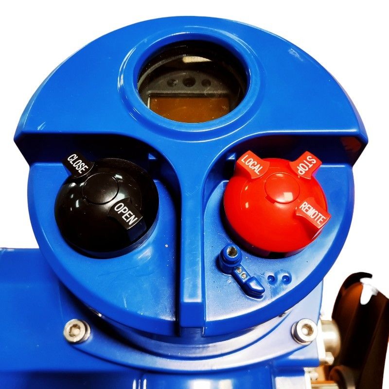 Explosion Control Tube 220V AC Quarter Turn Valve Actuator Explosion Proof Electric Control ...